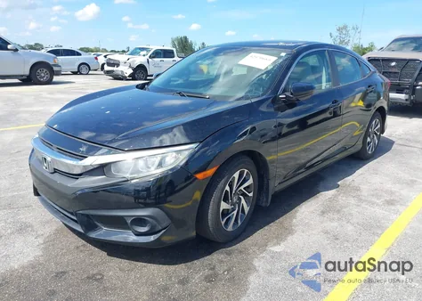 2018 Honda Civic Ex z USA, uszkodzony, nr VIN 19XFC2F80JE004441